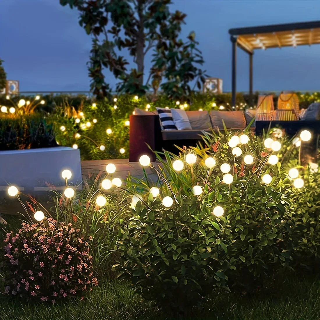 Coven Collections – Solar Firefly Garden Lights (LED Outdoor Lawn Decoration)