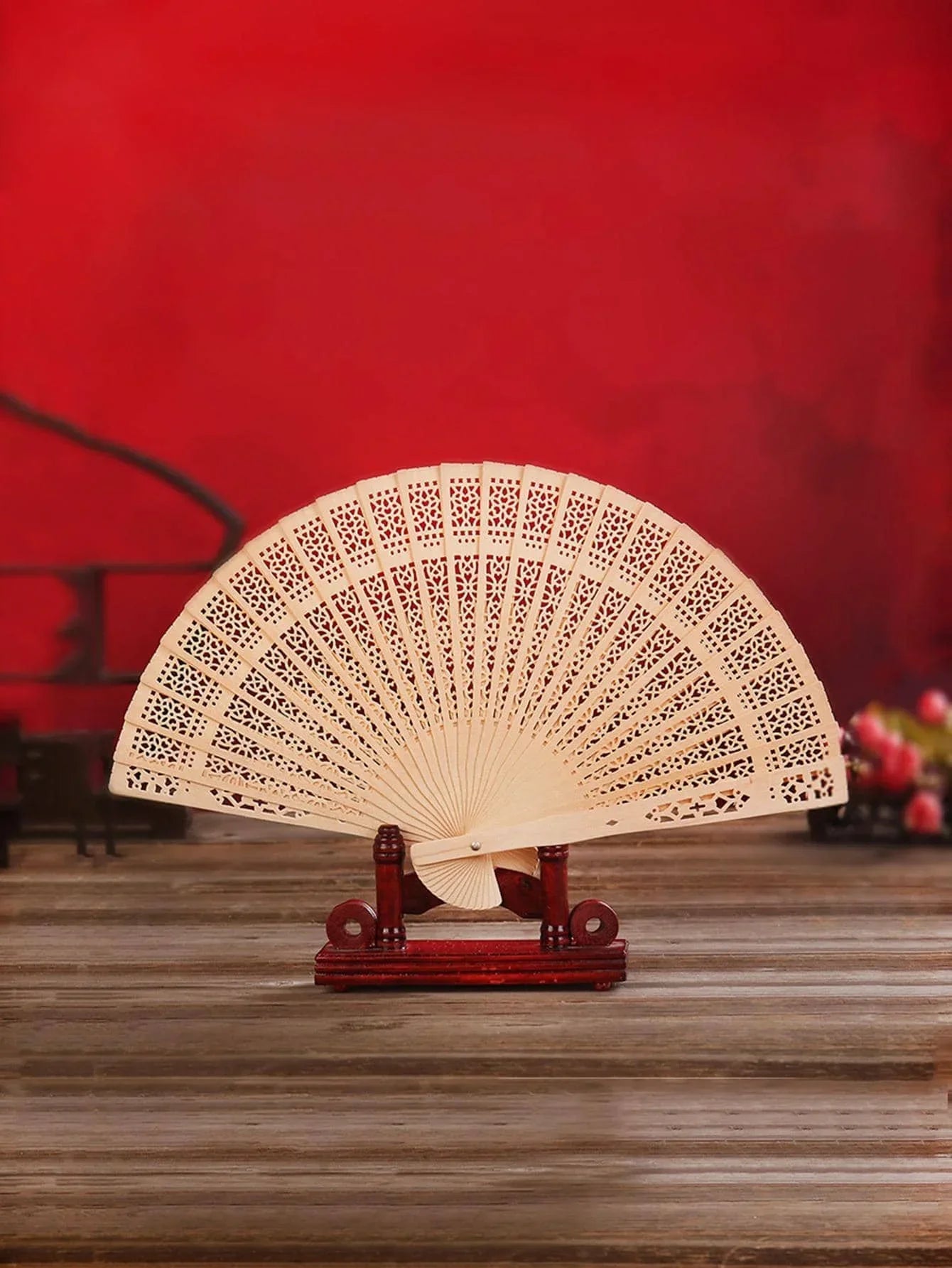 Coven Collections – Midnight Willow Folding Fan