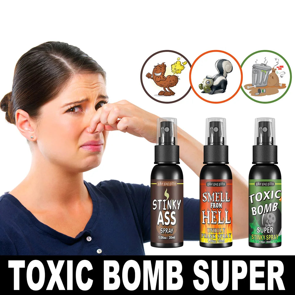 Coven Collections – “Toxic Bomb” Prank Spray (Super Stinky Gag Toy for Halloween & Parties)