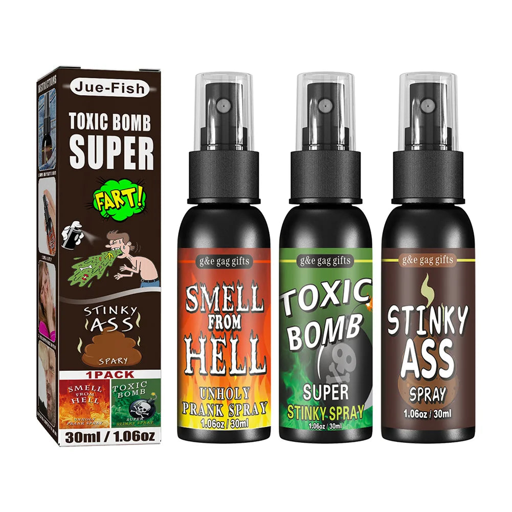 Coven Collections – “Toxic Bomb” Prank Spray (Super Stinky Gag Toy for Halloween & Parties)