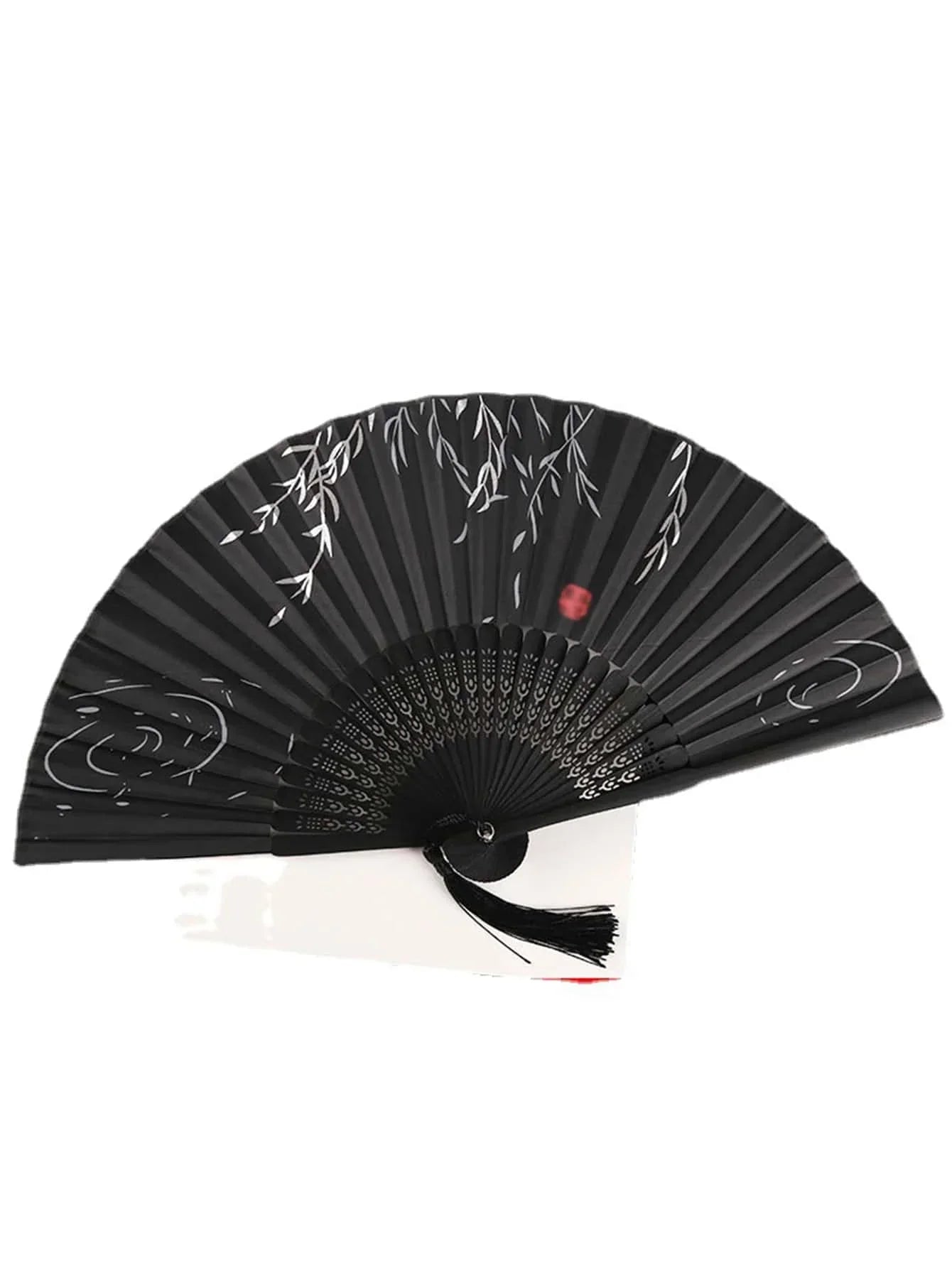 Coven Collections – Midnight Willow Folding Fan