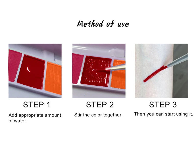 Coven Collections Glow-in-the-Dark UV Face & Body Paint Palette