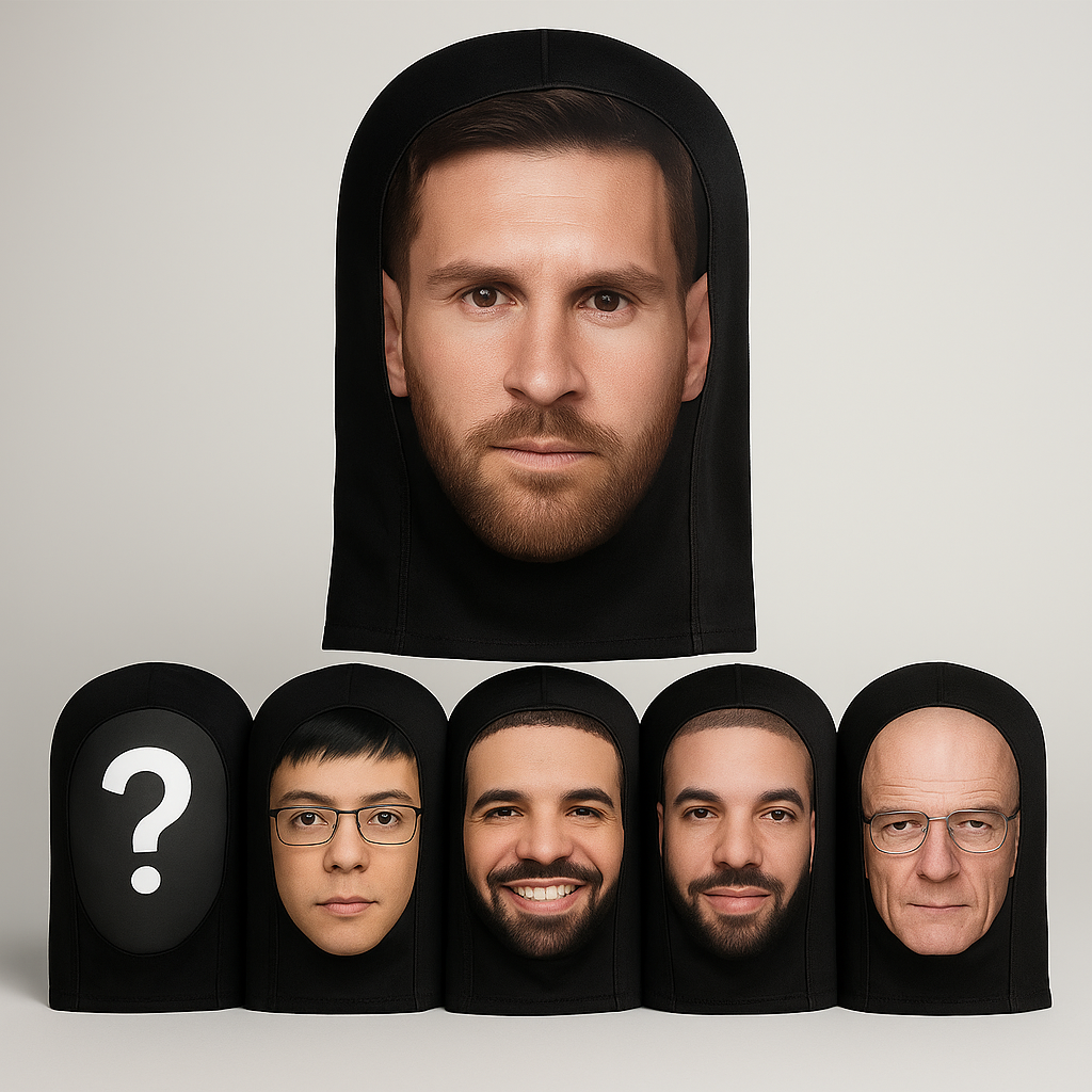 Coven Collections 3D Portrait Mask – Realistic Full-Face Stretch Mask for Pranks & Cosplay