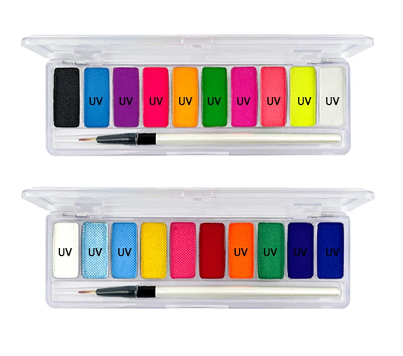 Coven Collections Glow-in-the-Dark UV Face & Body Paint Palette