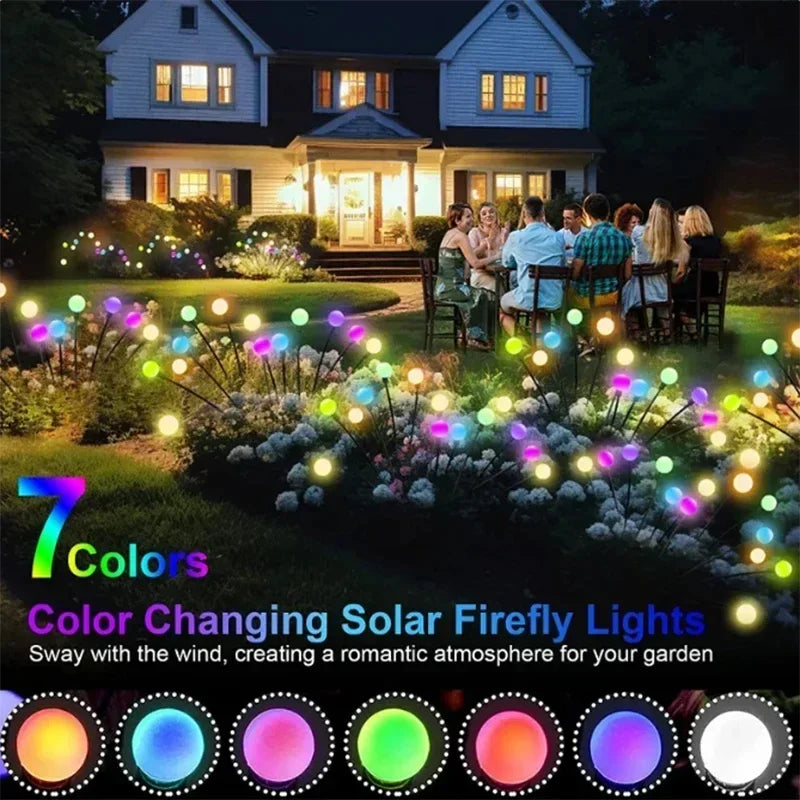Coven Collections – Solar Firefly Garden Lights (LED Outdoor Lawn Decoration)
