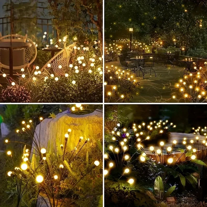 Coven Collections – Solar Firefly Garden Lights (LED Outdoor Lawn Decoration)