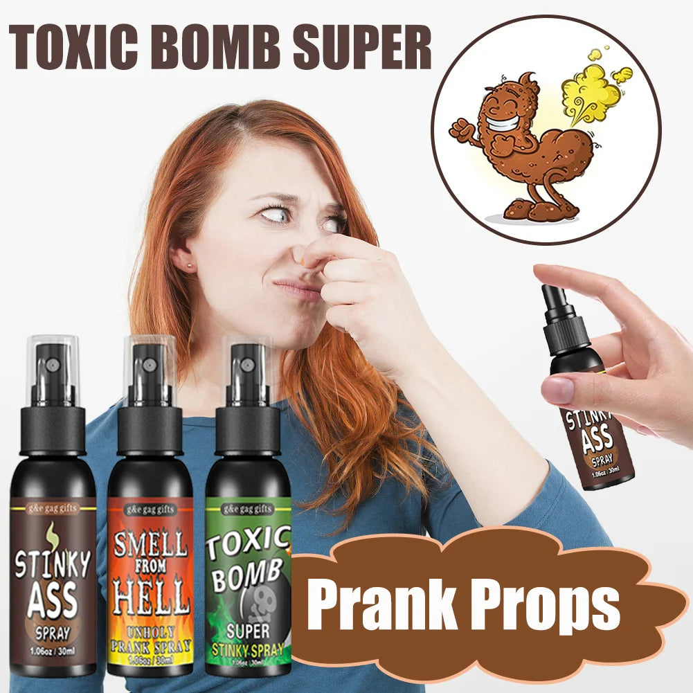 Coven Collections – “Toxic Bomb” Prank Spray (Super Stinky Gag Toy for Halloween & Parties)