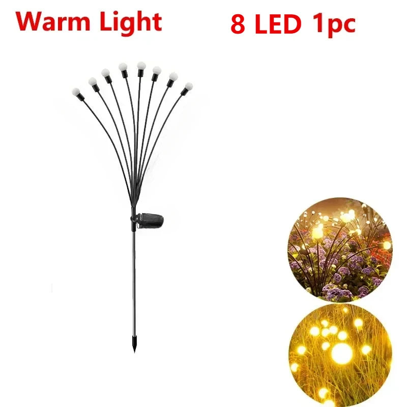 Coven Collections – Solar Firefly Garden Lights (LED Outdoor Lawn Decoration)