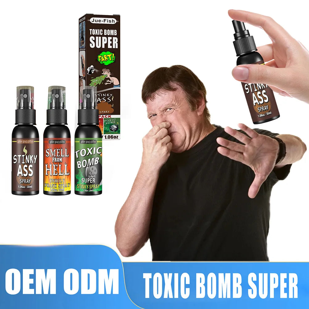 Coven Collections – “Toxic Bomb” Prank Spray (Super Stinky Gag Toy for Halloween & Parties)