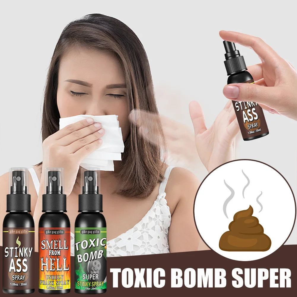 Coven Collections – “Toxic Bomb” Prank Spray (Super Stinky Gag Toy for Halloween & Parties)