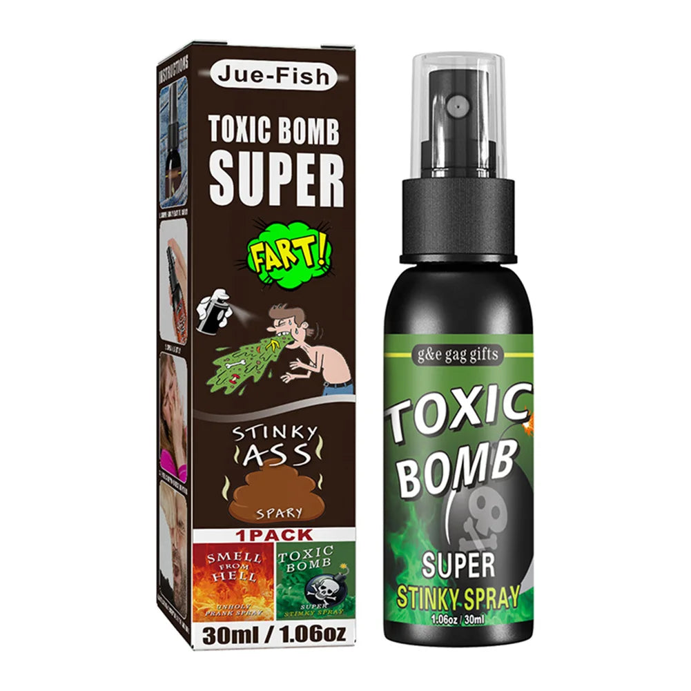 Coven Collections – “Toxic Bomb” Prank Spray (Super Stinky Gag Toy for Halloween & Parties)