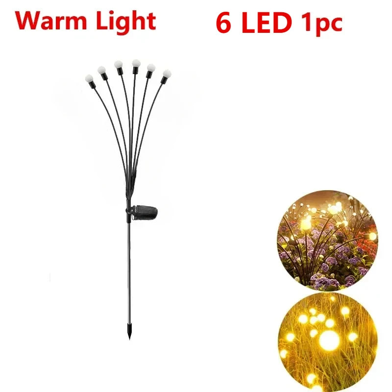 Coven Collections – Solar Firefly Garden Lights (LED Outdoor Lawn Decoration)