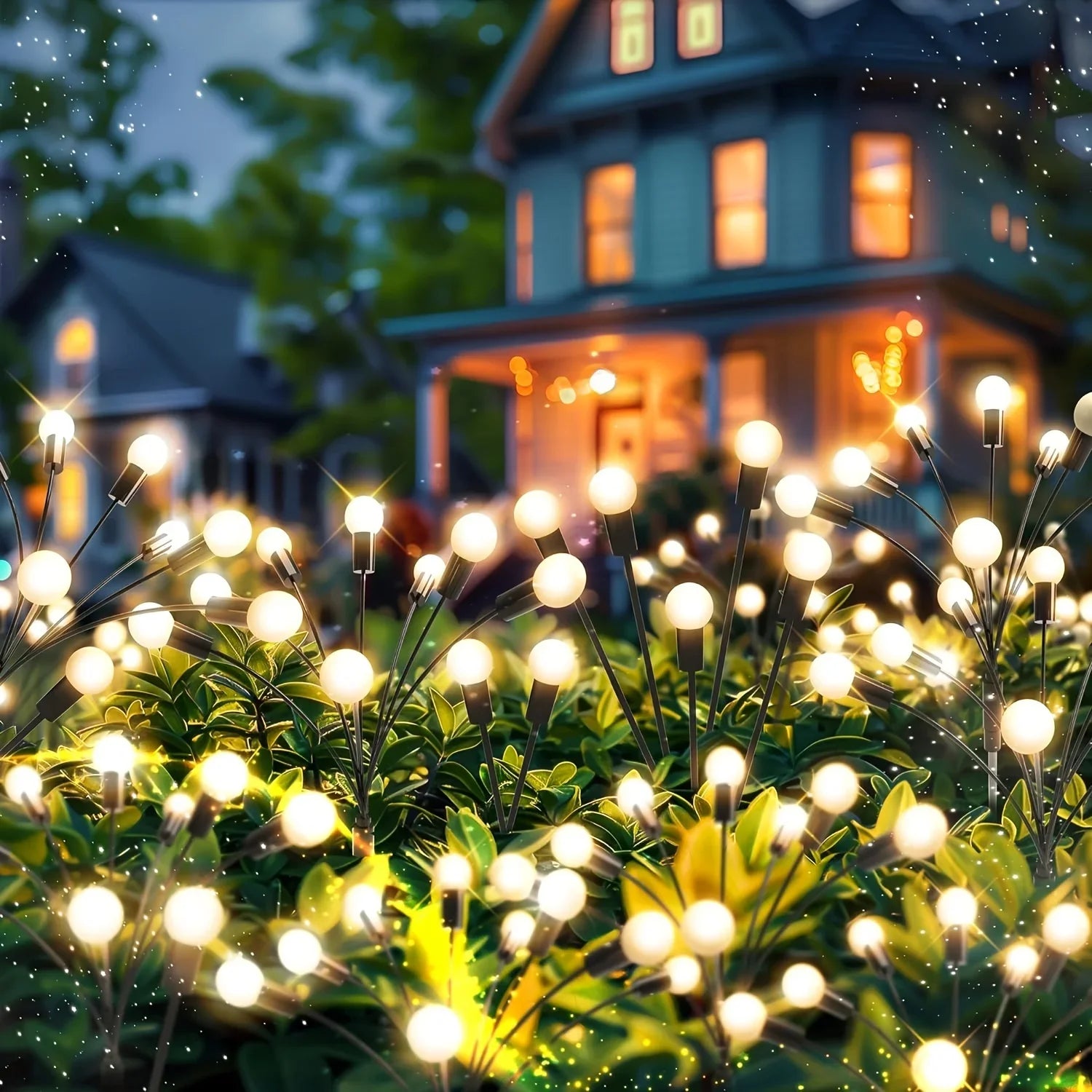 Coven Collections – Solar Firefly Garden Lights (LED Outdoor Lawn Decoration)