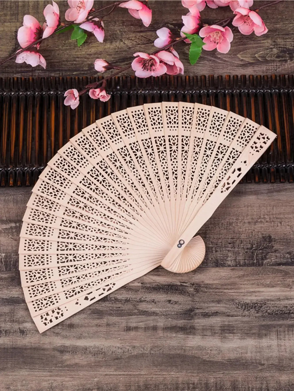 Coven Collections – Midnight Willow Folding Fan