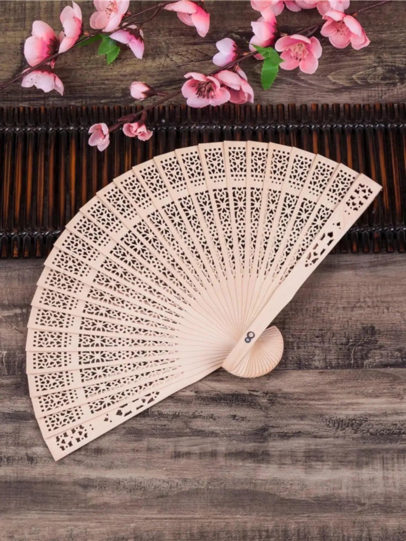 Coven Collections – Midnight Willow Folding Fan
